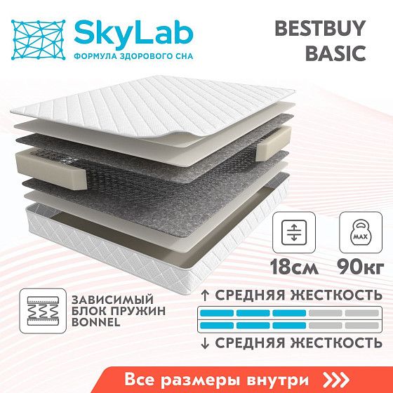 Матрас SkyLab BestBuy Basic | Интернет-магазин Гипермаркет-матрасов.рф